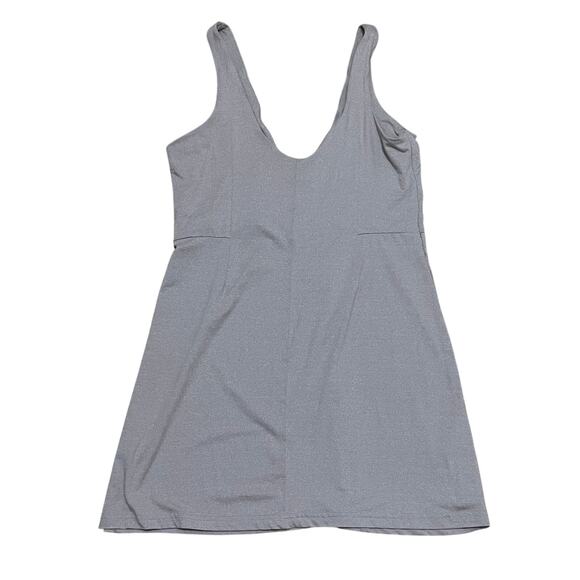 Varley Women's Large Tan Oatmeal Morgan Mini A‎ Line Dress Anthropologie Active - Picture 1 of 5